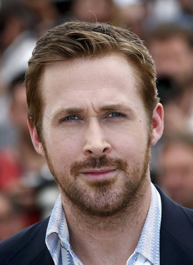 Cast member Ryan Gosling poses during a photocall for the film "The Nice Guys" out of competition at the 69th Cannes Film Festival in Cannes