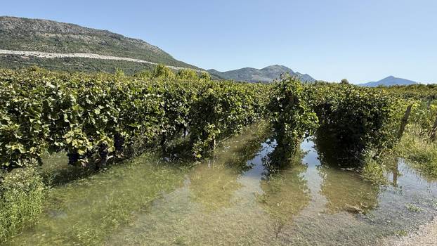 Vrgorac: Posljedice obilnih kiša na području općine Pojezere