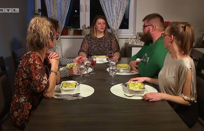 Kristina je za goste pripremila prava 'momačka' jela: 'Bilo je fino, ali i zasitno, za dvije mene'