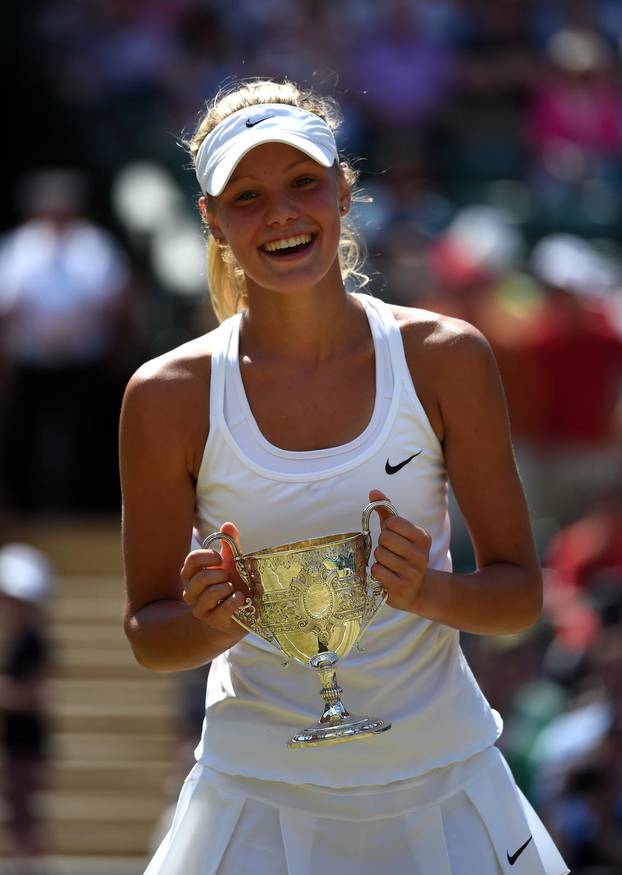 London: Wimbledon 2015, Anna Blinkova - Sofya Zhuk