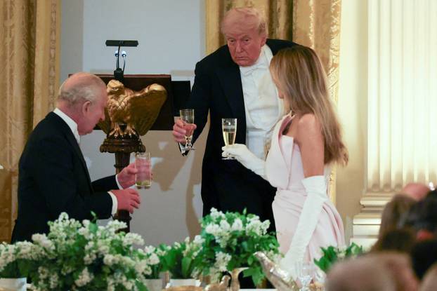 Britain's King Charles and Queen Camilla in the United States for state visit