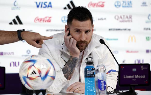 FIFA World Cup Qatar 2022 - Argentina Press Conference
