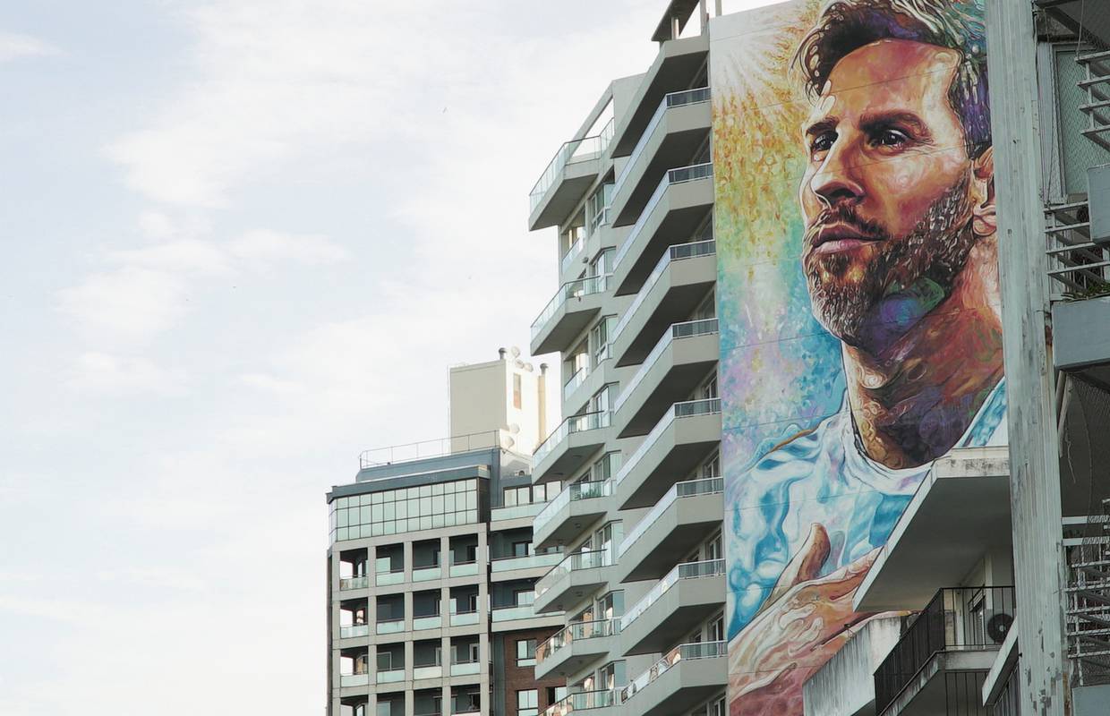Messi u rodnom Rosariju dobio mural visok čak 69 metara