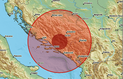 Niz potresa na jugu Hrvatske: Najjači je bio čak 3,8 Richtera