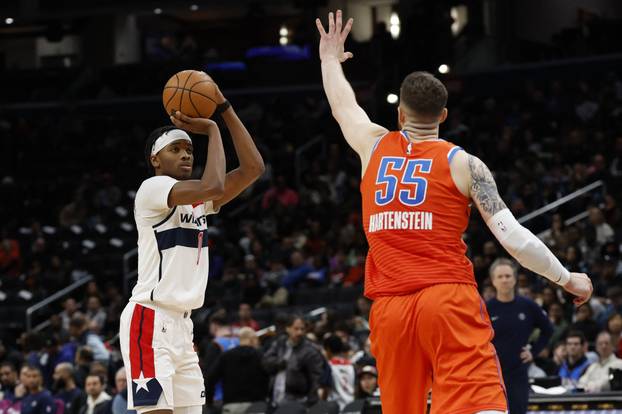 NBA: Oklahoma City Thunder at Washington Wizards