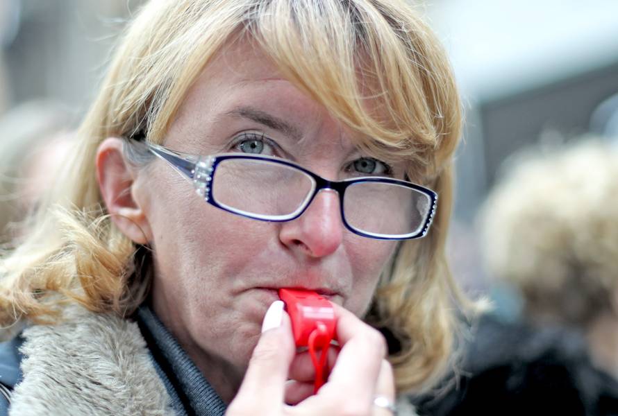 'Vlada je najgori razred' i ostali genijalni transparenti učitelja