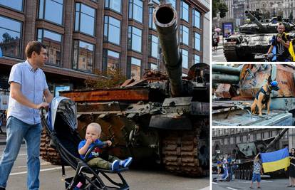 Evo vam sad vojne parade: Rusi planirali osvojiti Kijev u 3 dana, Ukrajinci izložili njihove olupine