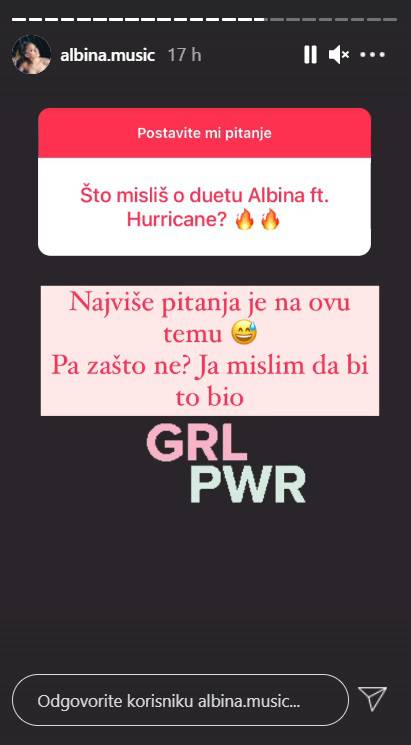 Albina hvali srpske 'Uraganke': 'Nekad sam plesala na njihove hitove, a sad smo konkurencija'