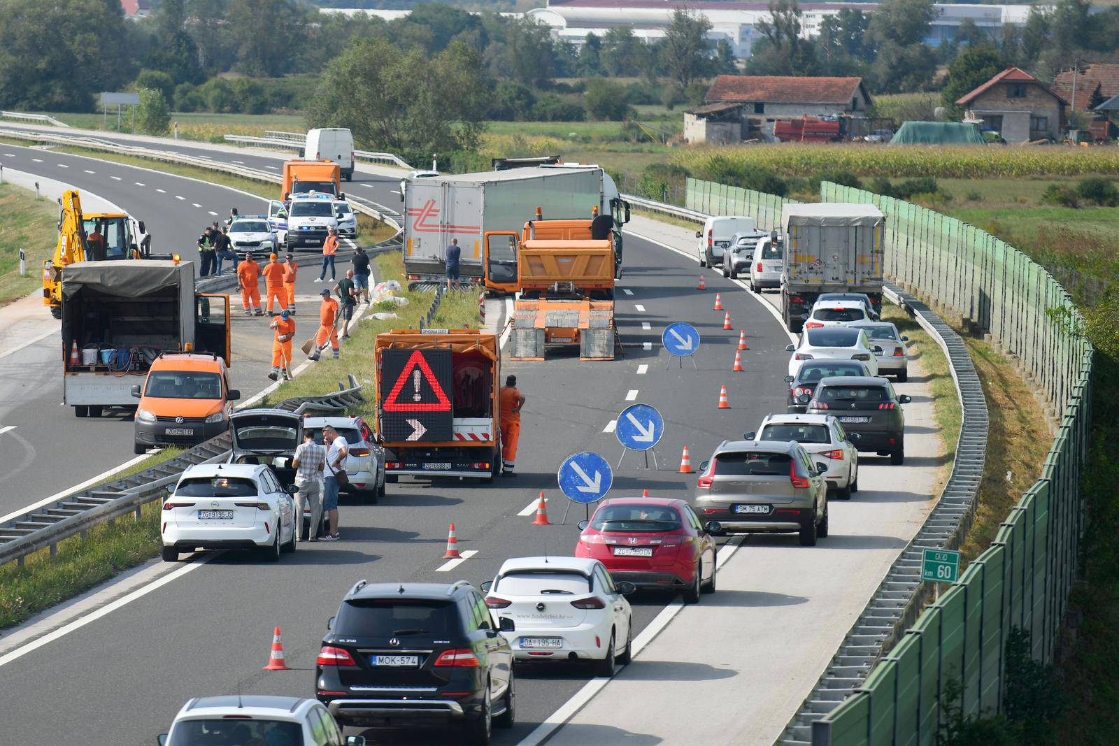 Breznica: Velika prometna nesreća na A4