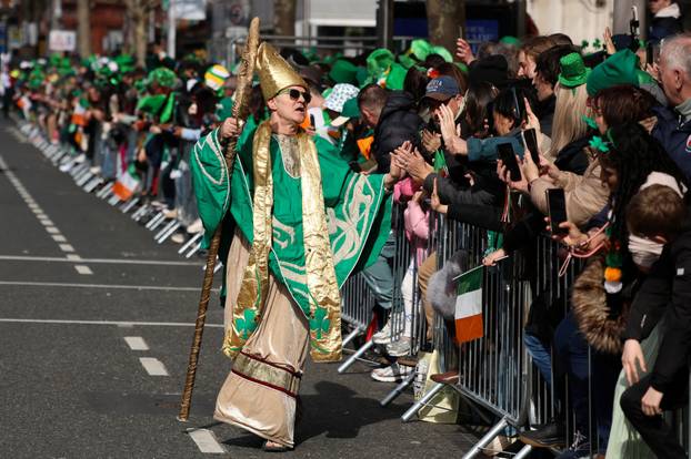 St. Patrick's Day parade in Dublin