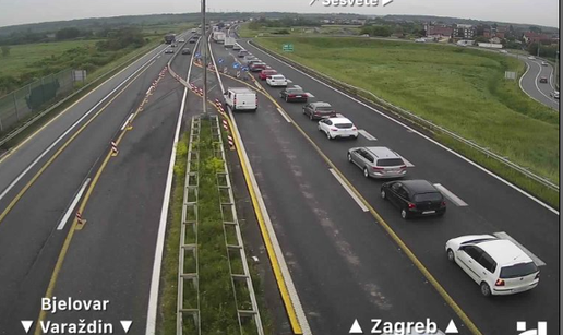 HAK: Ceste mjestimice mokre i skliske, srna na autocesti A6