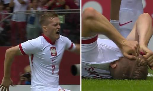 VIDEO Slavio gol pa mu 'otišlo' koljeno! Poljaci ostali bez tri napadača, visi i Lewandowski