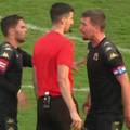 VIDEO Bivši igrač Hajduka se unio sucu u lice na derbiju Prve NL pa izletio van. Pogledajte