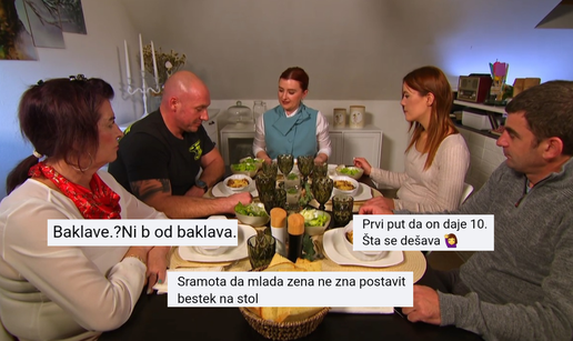 Gledatelji o Željki iz 'Večere za 5': 'Sramota da mlada žena ne zna postaviti beštek na stol...'