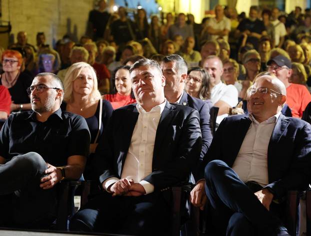 Šibenik: Zoran Milanović došao na drugu večer Fališ-a