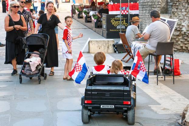 Pula je spremna za početak utakmice 