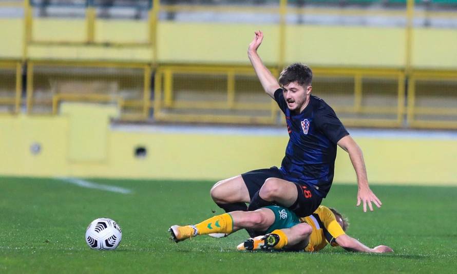 Pula: Kvalifikacijska utakmica za U21 Europsko prvenstvo, Hrvatska - Litva