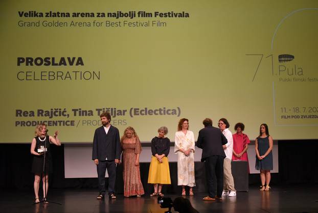 Pula: Proglašenje pobjednika i dodjela nagrada Pulskog filmskog festivala