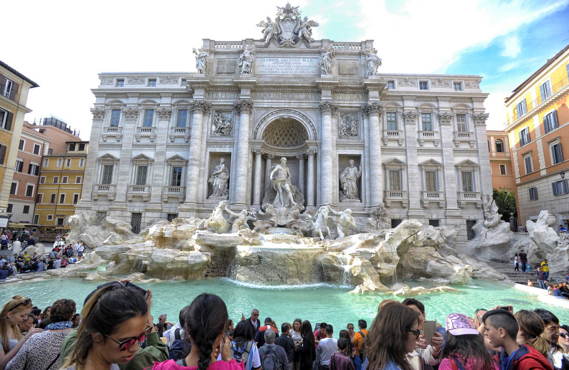 Rim: Fontana di Trevi 