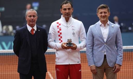 Dodig u Osijeku dobio nagradu za predanost Davis Cupu