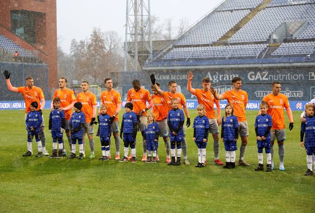 Zagreb: GNK Dinamo i NK Varaždin u utakmici 14. kola Prve HNL