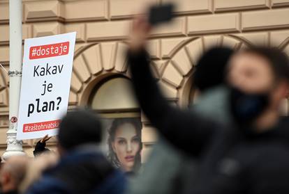 Zagreb: Prosvjed poduzetnika zbog neadekvatnih ekonomskih mjera