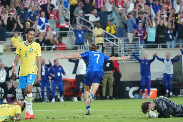 Orlando: Prijateljska utakmica između Hrvatske i Brazila