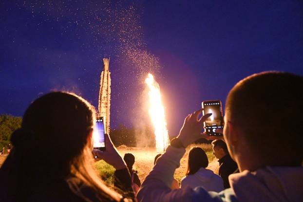 Popovec Kalnički: Paljenje najveće vuzmice u potkalničkim mjestima