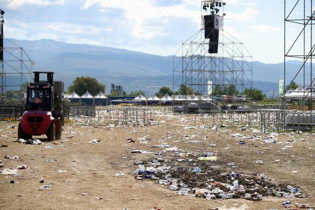 Jutro nakon koncerta Marka Perkovića Thompsona na sinjskom hipodromu