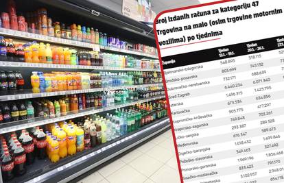 Donosimo detaljne podatke o utjecaju bojkota na vrijednost računa te broj izdanih računa