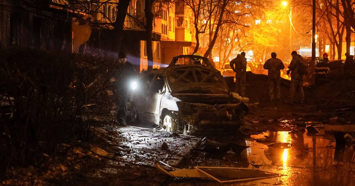 Explosions echo through Kiev as air defense units respond to Russian drones