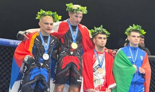Beogradom se orila hrvatska himna, MMA borac  Pavlovi&cacute; osvojio zlatnu medalju na EP-u!