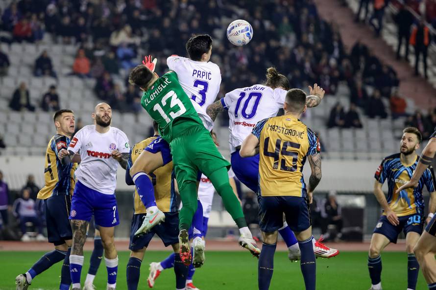 Split: Hajduk i Rijeka sastali se u četvrtfinalu Hrvatskog nogometnog kupa