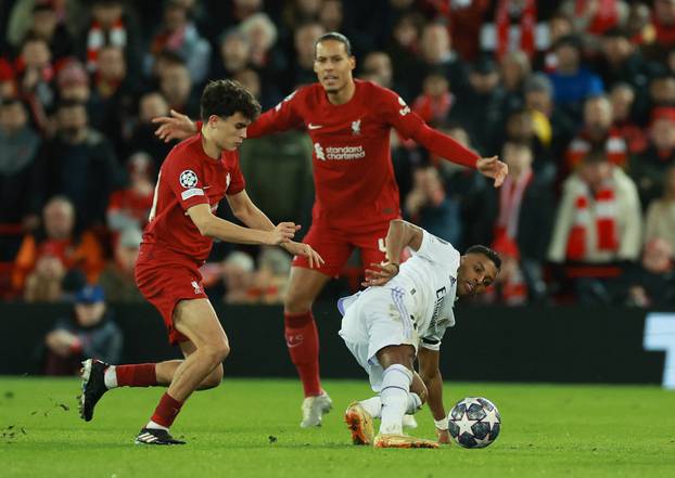 Champions League - Round of 16 First Leg - Liverpool v Real Madrid