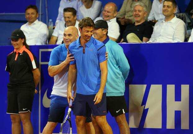 Umag: Egzibicijski me? na 27. Konzum Croatia Open teniskom turniru