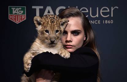 Cara je zagrlila lava i postala novo zaštitno lice Tag Heuera