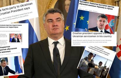'Suprotstavio se EU', 'Ukrajinu je kritizirao i prije': Milanović postao 'zvijezda' ruskih medija