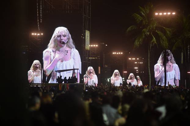 Lady Gaga's Open Concert At Copacabana Beach in Rio de Janeiro