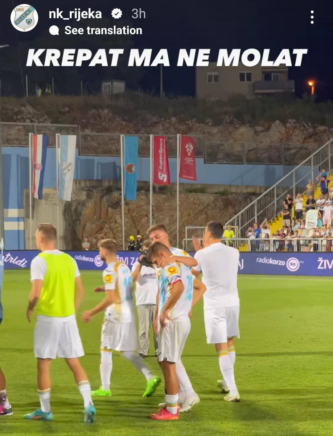 Zabio gol za Rijeku pa emotivno proslavio: Ovo je za tebe, brate