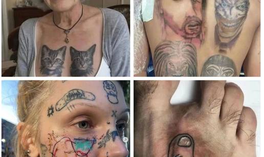FOTO Ove tetova&zcaron;e bole&hellip; ali ne zbog igle! Ne poma&zcaron;e ni laser