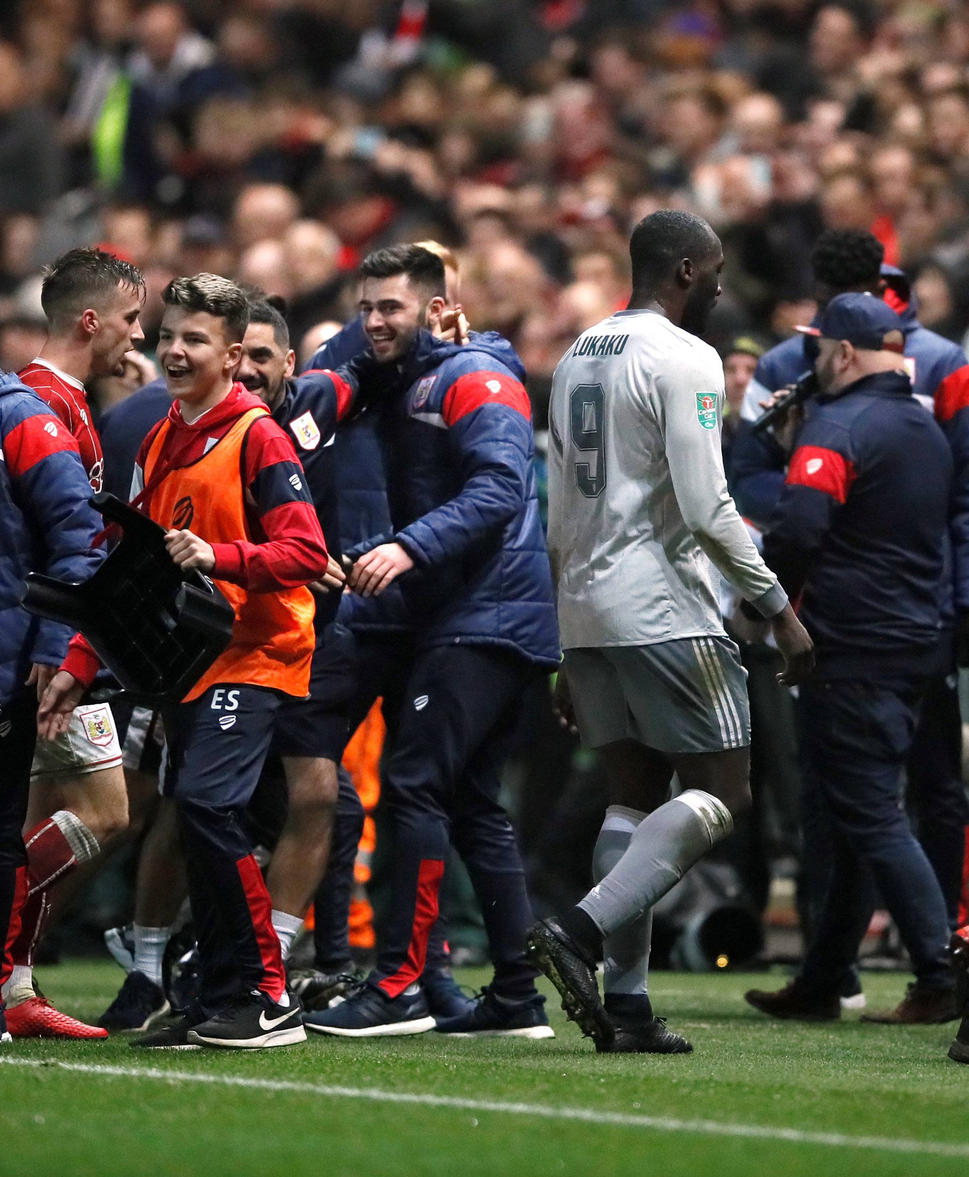 Carabao Cup Quarter Final - Bristol City vs Manchester United