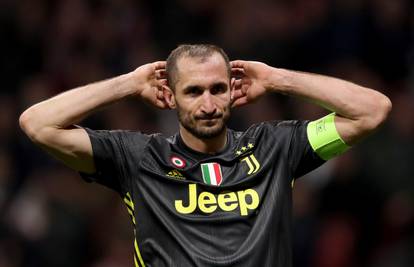 Chiellini se teško ozlijedio na treningu, čeka ga dug oporavak