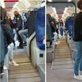 VIDEO Drama u vlaku u Dugom Selu, stigla i policija: 'Stavite tu masku da krenemo, kasnimo!'