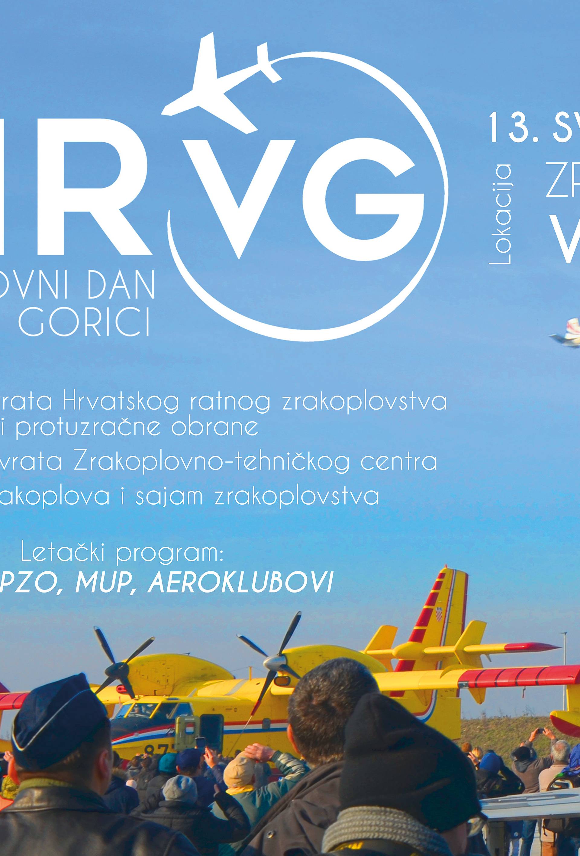 Prvi aeromiting: Zrakoplovni dan u subotu u Velikoj Gorici