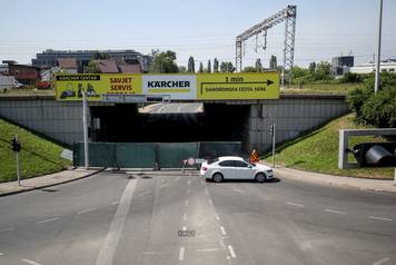 Zagreb: Škorpikova privremeno zatvorena za promet zbog radova na sanaciji podvožnjaka