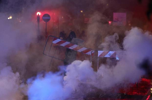 FIFA World Cup - UEFA Qualifiers - Protesters rally against the Israeli national team