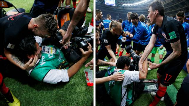 Kakva ludnica! Naši su poderali fotografe i slavili gol Mandže!