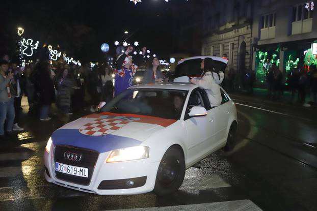 Veliko slavlje u Osijeku uslijedilo je nakon pobjede nad Brazilom