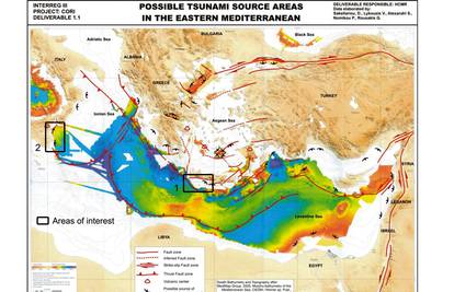 Razorni tsunami u Mediteranu ugrozio bi 130 milijuna ljudi