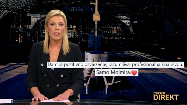 Jedni hvale, drugi kude. Damira zauzela stolac Mojmire Pastorčić pa podijelila fanove: 'Vratite je'